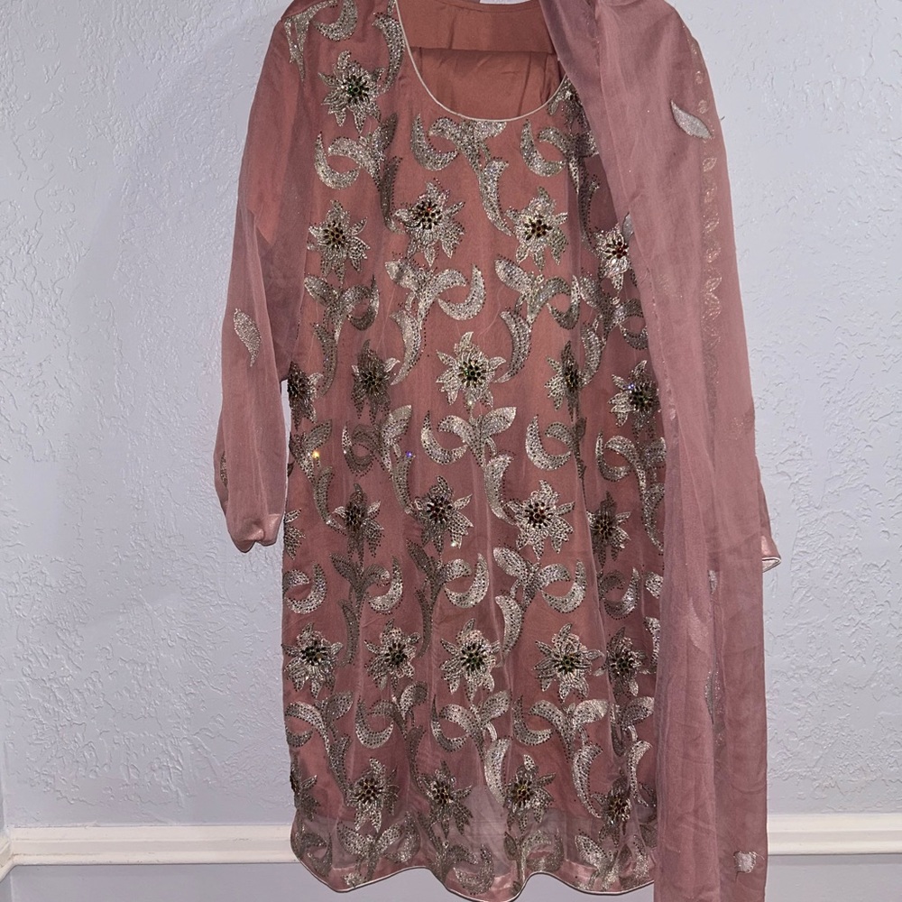 Indian Pakistan Dress Sz XL